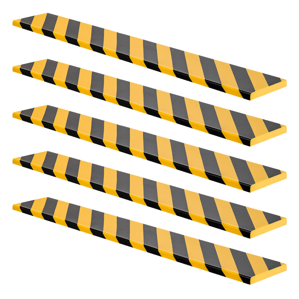 BIGPACK 5 x KNUFFI Flächenschutzprofil Typ GIANT, selbstklebend, g/s, 1 m