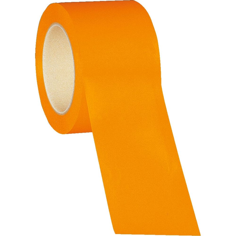 Bodenmarkierungsband Standard, orange, PVC-Folie, 7,5 cm, 33 m/Rolle
