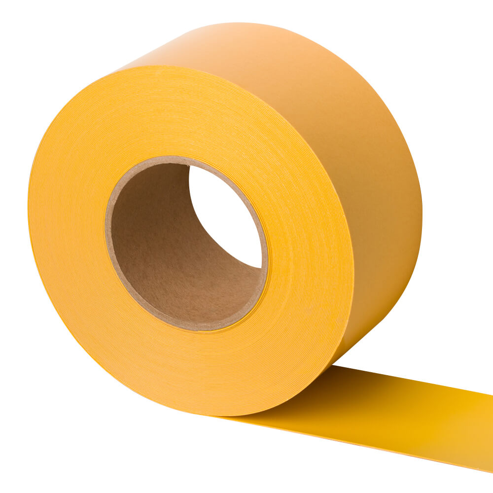 Boden- und Fahrbahn-Markierungsband Extern Plus, gelb, 7,5 cm, 25 m/Rolle