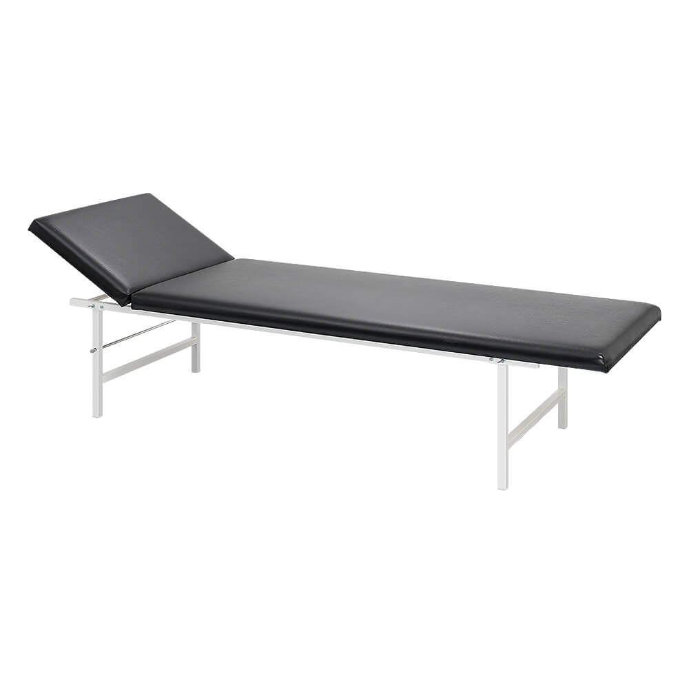 SÖHNGEN Ruheliege, verstellbares Kopfteil, schwarz, bis 150 kg, 200 x 70 x 50 cm