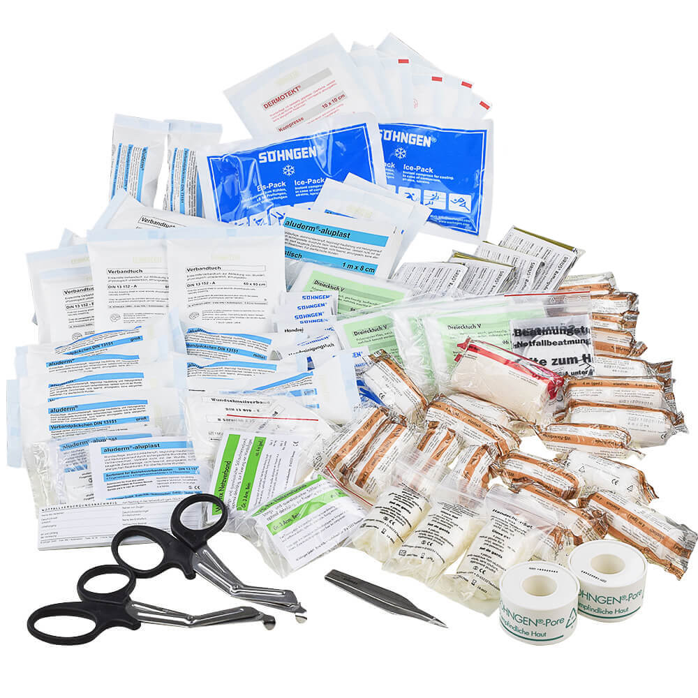 SÖHNGEN Erste-Hilfe-Füllung DIN 14142, für Feuerwehr und Rettungsdienst