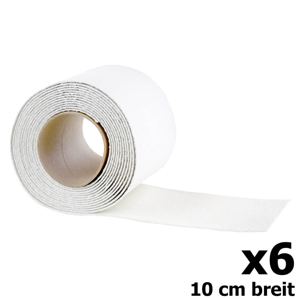 PREMARK Fahrbahnmarkierung, Straßen und Verkehrswege, weiß, 10 cm, 6 x 5 m/Rolle