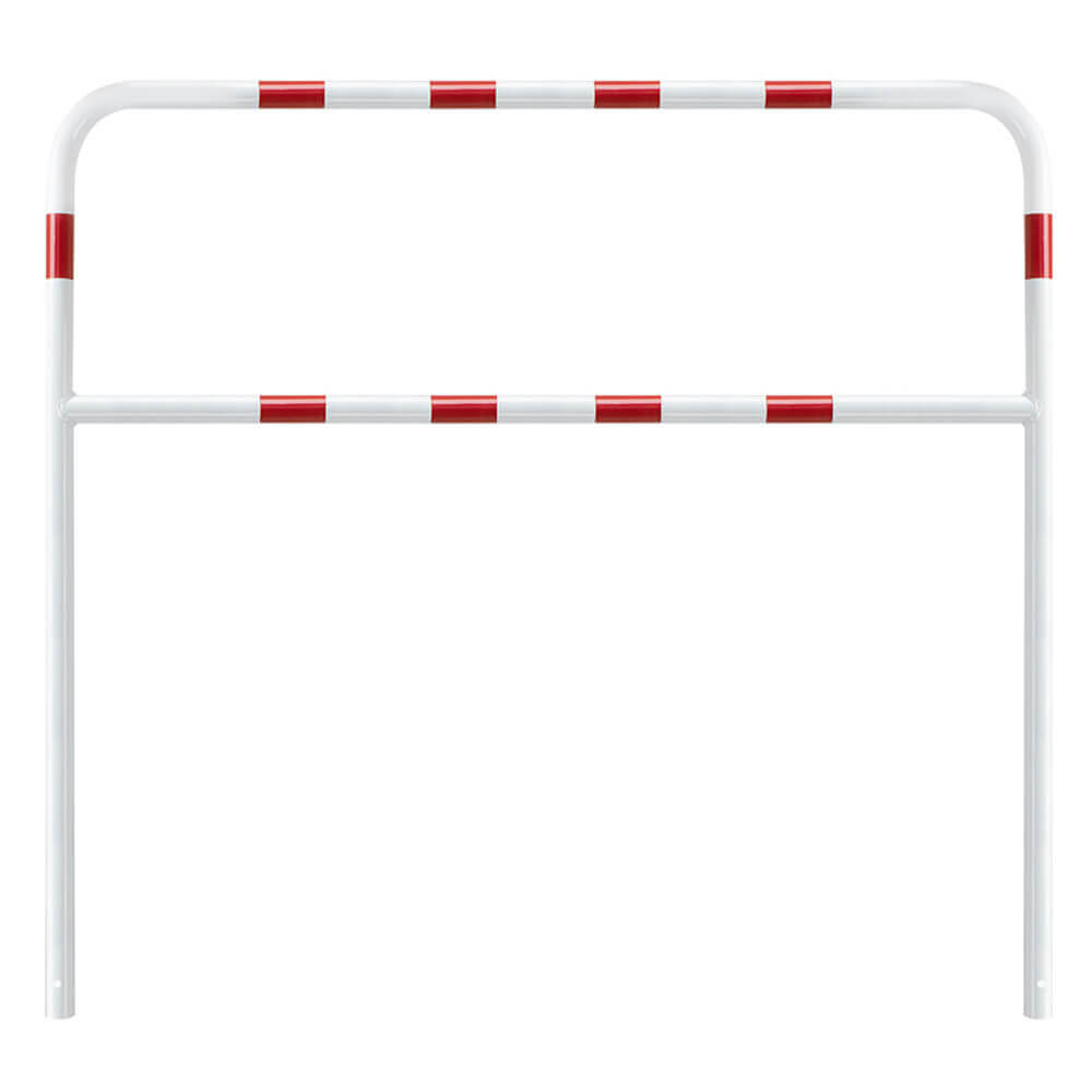 ROBUSTO Rammschutzbügel ECO, Knieholm, r/w, einbetonieren, Stahl, 150 x 140 cm