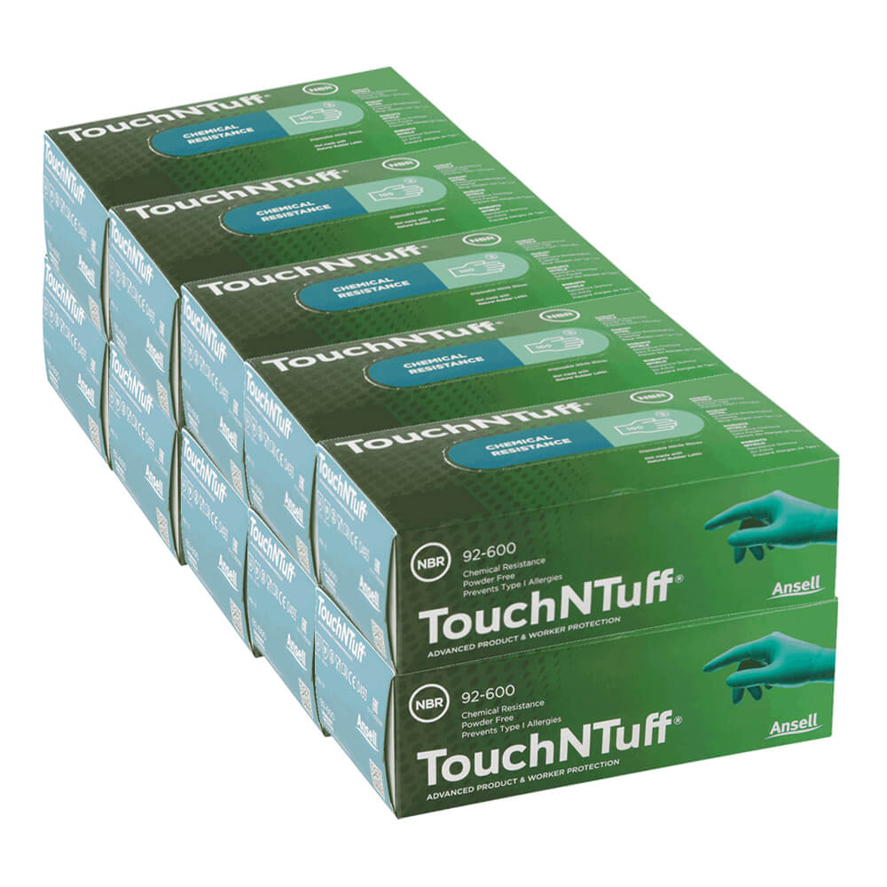 Ansell Einmalhandschuh TouchNTuff 92-600, Größe 8,5-9, 1000 Stück