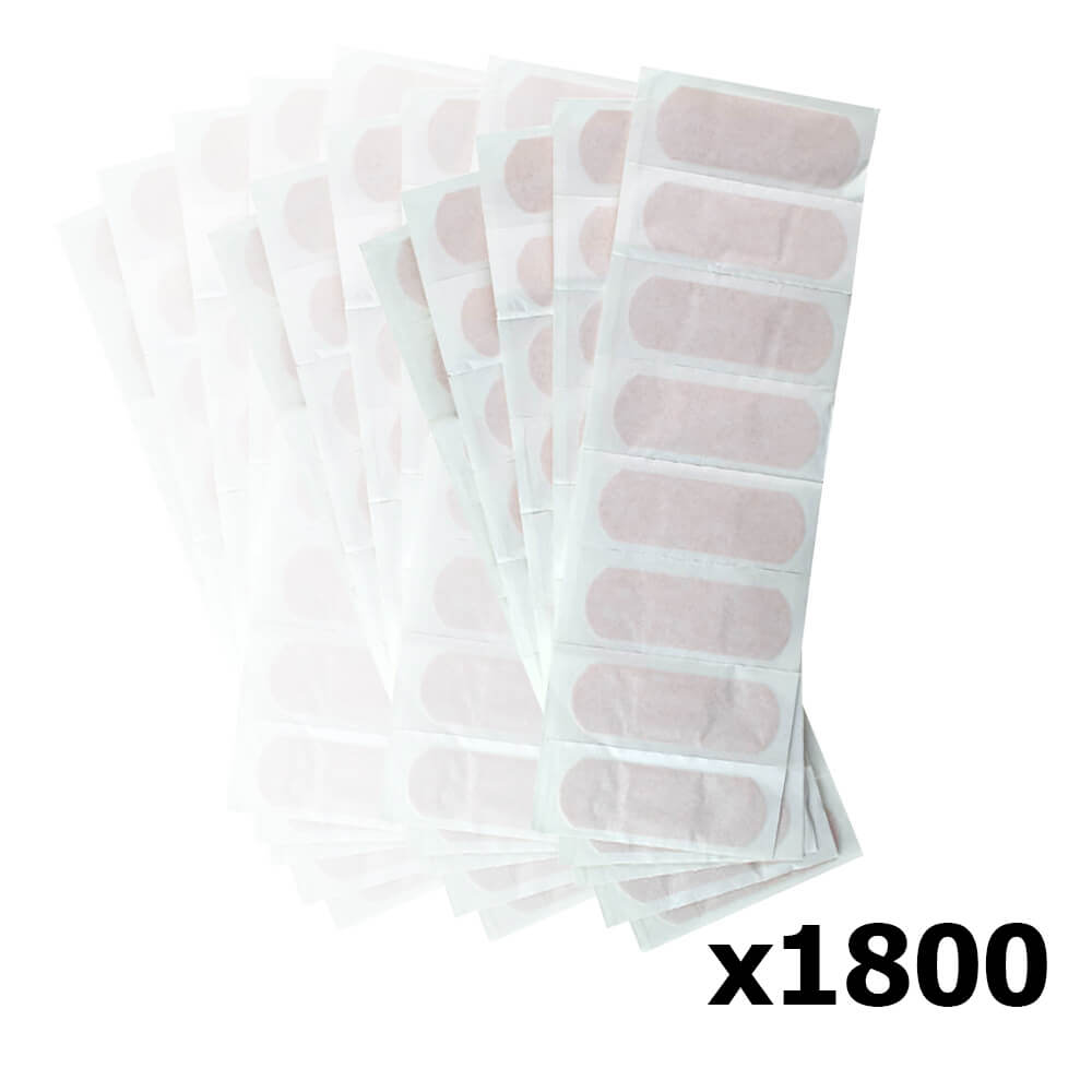 BIGPACK Pflasterstrips elastisch, hautfarben, 1,9 x 7,2 cm, 1800 Stück, Wundpflaster, Wundschnellverband, Pflasterstrips