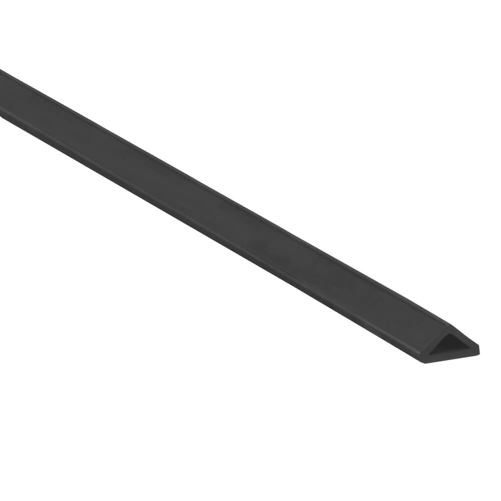 Rammschutzprofil Delta 40, zum Anschrauben oder Kleben, 4 x 2,2 cm, 5 Meter lang